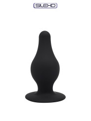 Plug anal The Original Model 2 noir 7,2 cm - SilexD