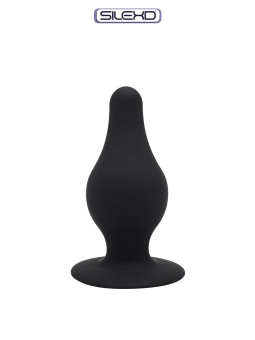 Plug anal The Original Model 2 noir 7,2 cm - SilexD