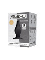 Plug anal The Original Model 2 noir 7,2 cm - SilexD