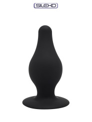 Plug anal The Original Model 2 noir 9,3 cm - SilexD