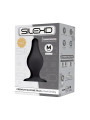 Plug anal The Original Model 2 noir 9,3 cm - SilexD