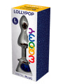 Plug bijou Lollypop bleu L - Wooomy