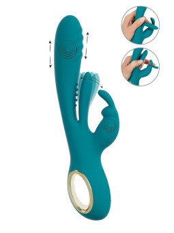 Vibro Rabbit avec va-et-vient et stimulation point G - Sweet Smile