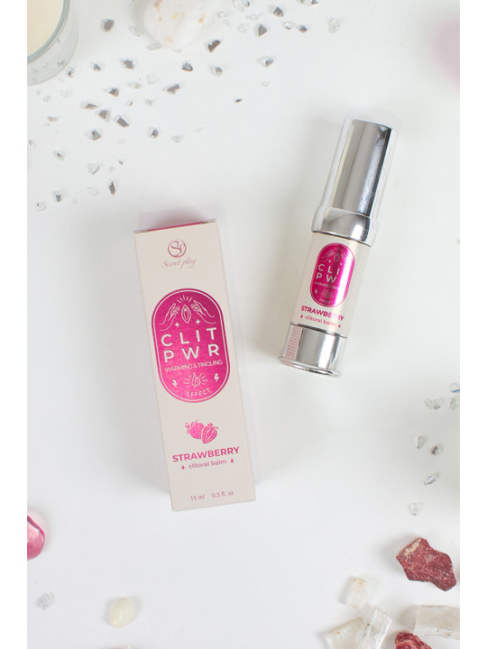 Baume pour clitoris Clit Pwr Fraise