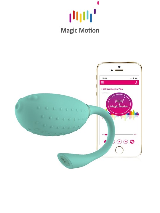Oeuf vibrant connecté Magic Fugu vert - Magic Motion