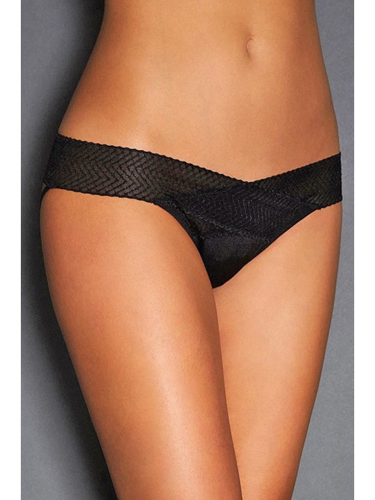 Culotte ouverte noire Paris Hollywood