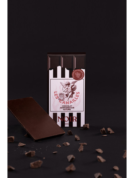Chocolat noir - Tablette 100g - Les canailles