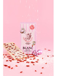 Chocolat blanc coco et baie de goji - Tablette 100g - Les canailles
