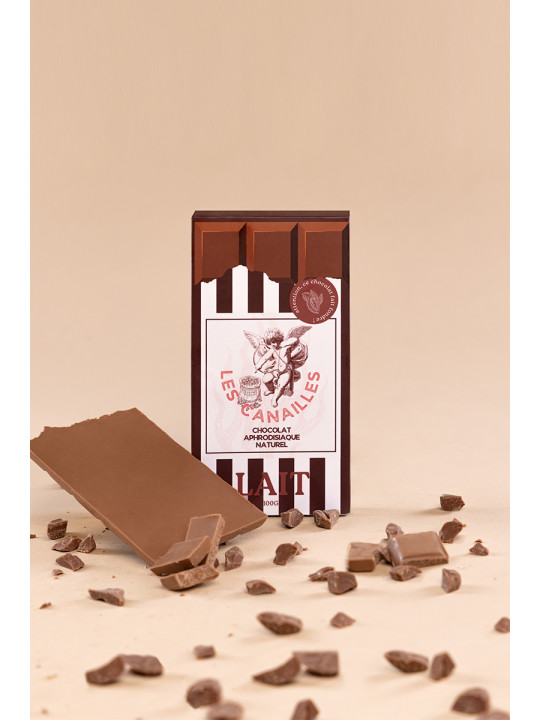 Chocolat au lait - Tablette 100g - Les canailles