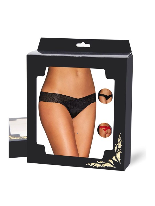 Culotte ouverte noire Paris Hollywood