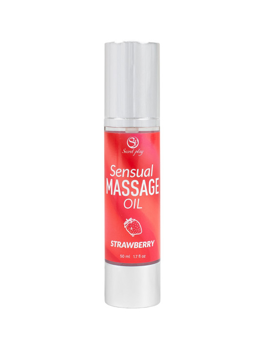 Huile de massage Fraise - Secret Play