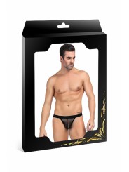 String homme noir résille