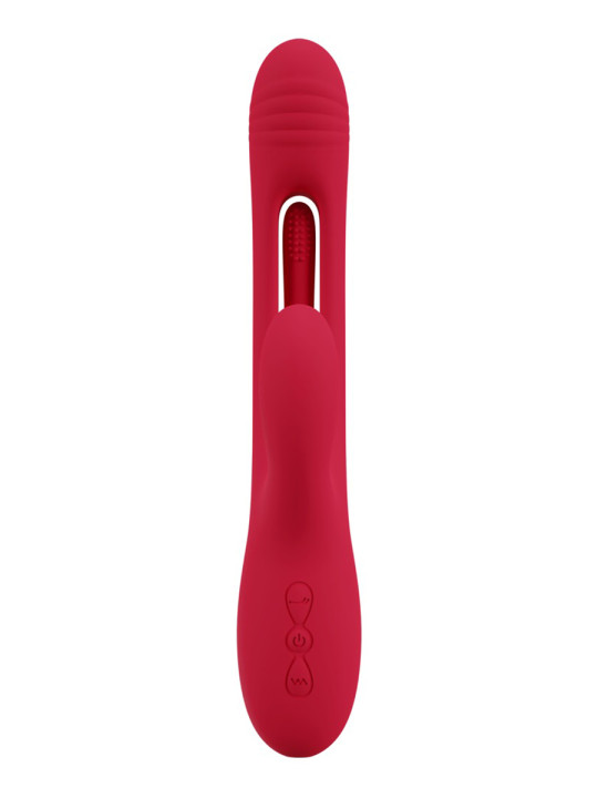 Vibro rabbit avec langue oscillante - Sweet Smile