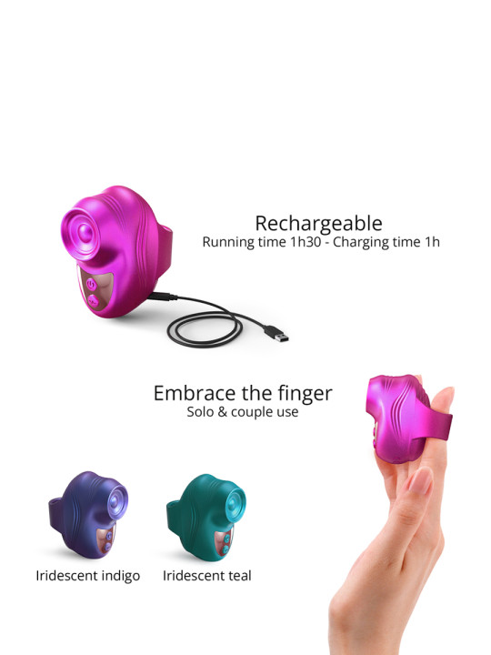 Stimulateur clitoridien Kisscool fuchsia - Love to Love