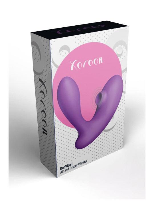Stimulateur DuoVibe I Air et  Point G - Xocoon