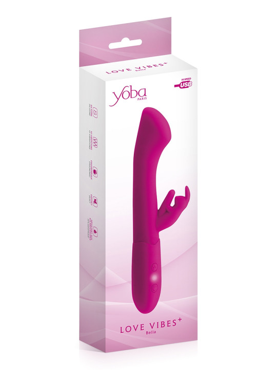 Vibromasseur rabbit Bella - Yoba