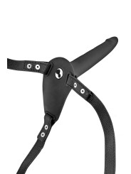Gode ceinture noir vibrant Fetish Tentation