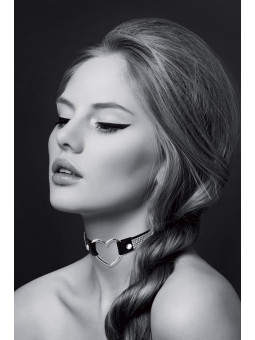 Collier strass et coeur - Bijoux Pour Toi