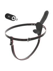 Double gode ceinture vibrant télécommandé - You2Toys