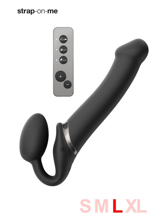 Strap-on-me vibrant noir L