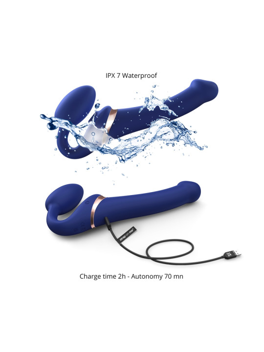 Strap-on-me Multi Orgasm bleu nuit S
