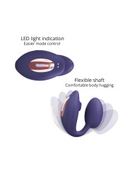 Double stimulateur Wonderlover violet - Love to Love