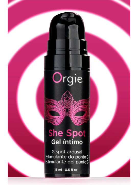Gel stimulateur de point G She Spot 15ml