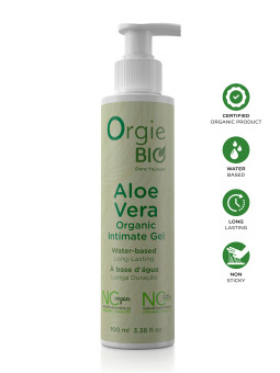 Gel Intime Bio à Base d'Eau à l'Aloe Vera
