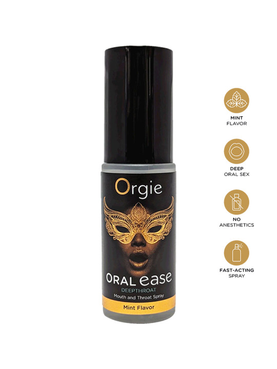 Spray gorge profonde Oral Ease - Orgie