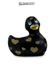 Mini canard vibrant Romance noir et or