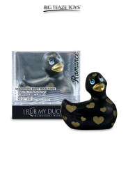 Mini canard vibrant Romance noir et or