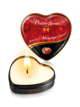 Mini bougie de massage Pêche de vigne