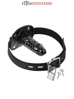 Bâillon avec gode interne - Fetish Tentation