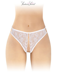String blanc ouvert Victoria - Fashion Secret