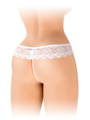 String ouvert Alicia blanc - Fashion Secret