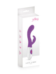 Vibromasseur Rabbit Leola violet - Yoba