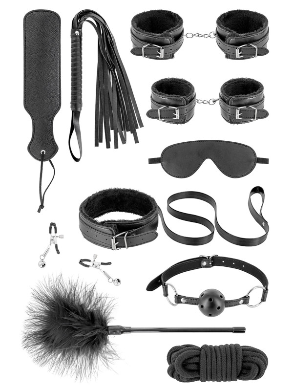 Coffret Bondage SM 10 pièces