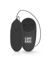 Oeuf vibrant télécommandé noir - LUV EGG