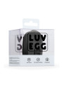 Oeuf vibrant télécommandé noir - LUV EGG