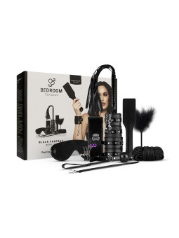 Coffret BDSM  Black Fantasy 10 accessoires - Bedroom Fantasies