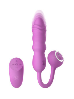 Mini vibro va-et-vient télécommandé - Good Vibes Only