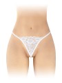 String avec perles Venusina - blanc