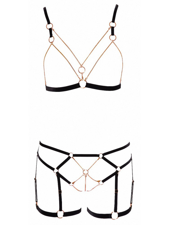 Ensemble harnais bijoux 2 pièces - Cotelli Lingerie
