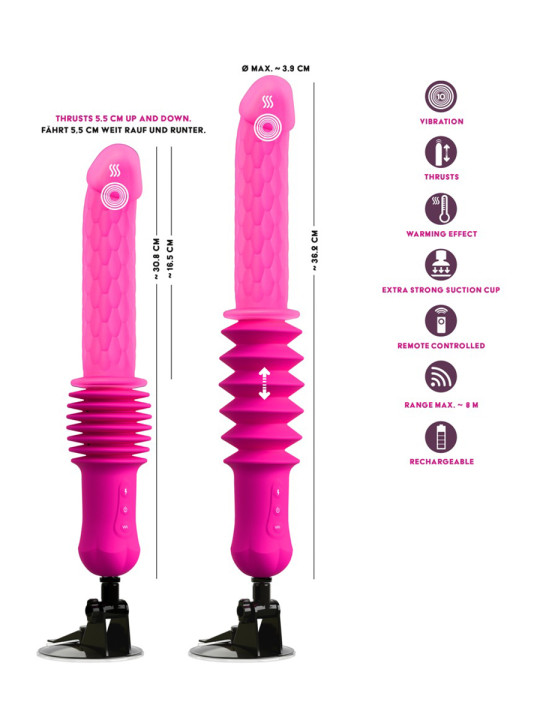 Vibro va-et-vient RC Warming Fucking Machine - You2Toys