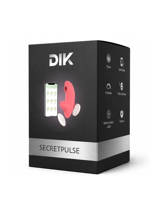 Culotte vibrante connectée Secret Pulse - DIK