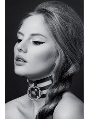 Collier Fetish large avec anneau - Bijoux pour Toi