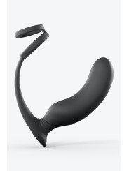 Stimulateur de prostate + cockring Double game