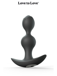 Plug anal vibrant Twinny Bud noir