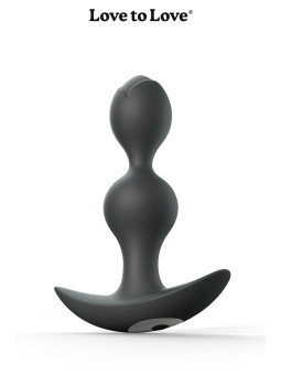 Plug anal vibrant Twinny Bud noir
