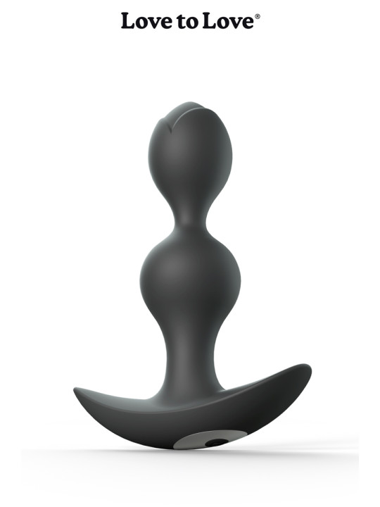Plug anal vibrant Twinny Bud noir